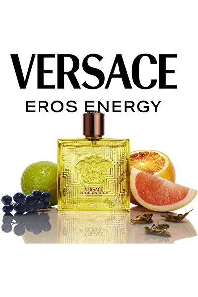 Versace Eros Energy Gift Set, Men Eau de Parfum, 100 ml +10 ml + bag