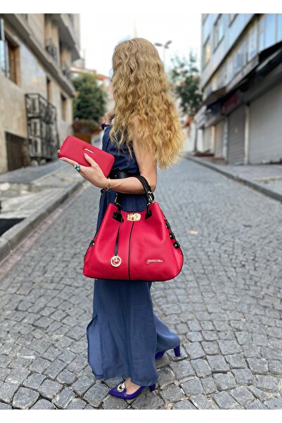 Pandora Bags مجموعة حقيبة جلدية صغيرة ومحفظة