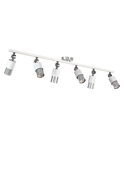 Bozyaka Aydınlatma Lotus 6'lı Dekoratif Krom Kaplama & Beyaz Hareketli Duvar ...