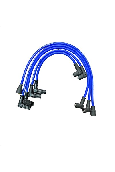 CHAMPION SPARK PLUG WIRE SET FIAT UNO 70 SX 1.4 8V 94-00 KARBURATORLU 4CC BUJ...