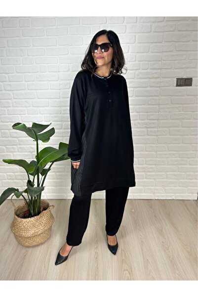 charamela Plus Size Blouse-Pants Two-Piece Set-Bgt50