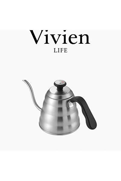 Vivien Home termometre göstergeli Barista Kettle 1200 MI 3. Nesil Kahve Demleme