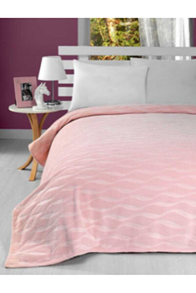 Decomia Home М'яка візонова ковдра з рельєфним візерунком для двоспального ліжка