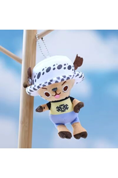 synshop Monkey D. Luffy One Piece Tony Chopper Anime Manga Plush Toy Bag Ornament Charm Keychain Gift