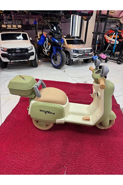 oyuncak sepetim Vespa akülü motorsiklet (2-5 yaş)