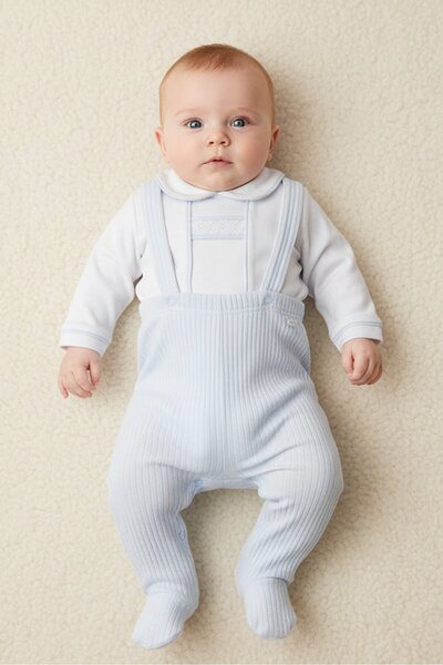 Rock A Bye Baby Boutique طقم تي شيرت ورومبير للأطفال الصغار من قطعتين، متعدد ...