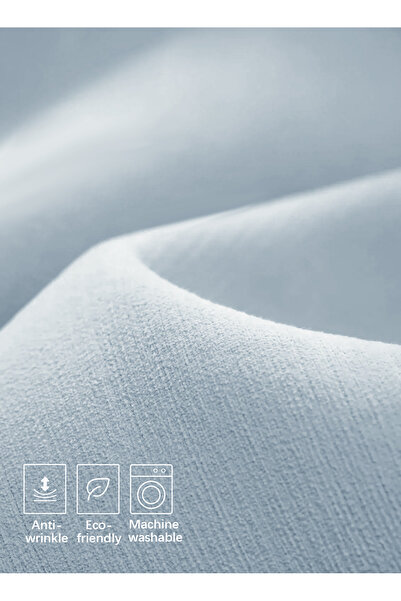 Generic Double-Sided Chenille Grommet Top Blackout Curtain, 1Panel, 2.5mW x 2.7mH, Fits Windows 1.25–1.65m