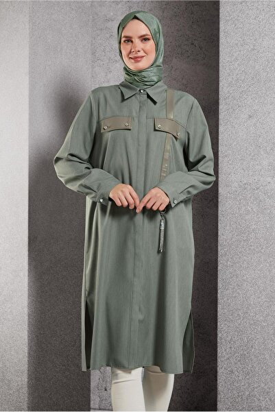 Alvina Shirt Collar Tunic 45194