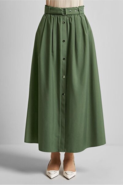 Alvina Belted Skirt 60679