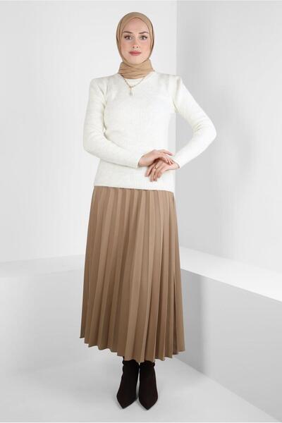 Alvina Wadded Look Knitwear Sweater 43192