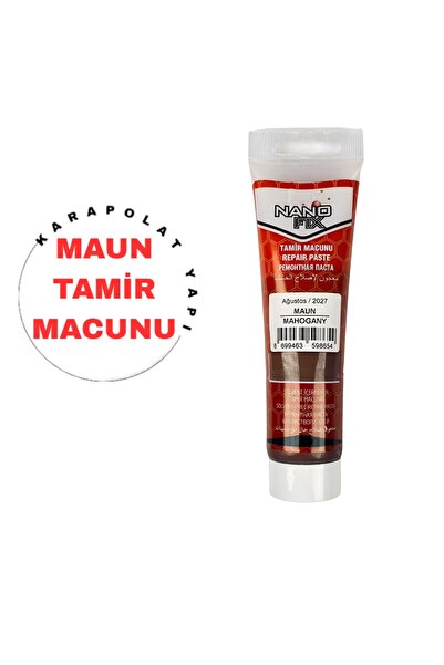 KarapolatYapı Maun Mobilya Ahşap Tamir Dolgu Macunu Tüp 200Gr