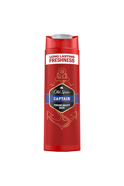 Old Spice Captain Erkek Duş Jeli ve Şampuan 400 ml