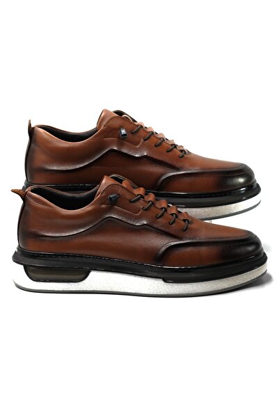 Yeşildaş ERKEK %100 HAKİKİ DERİ BALON ORTOPEDİK TABAN AYAKKABI