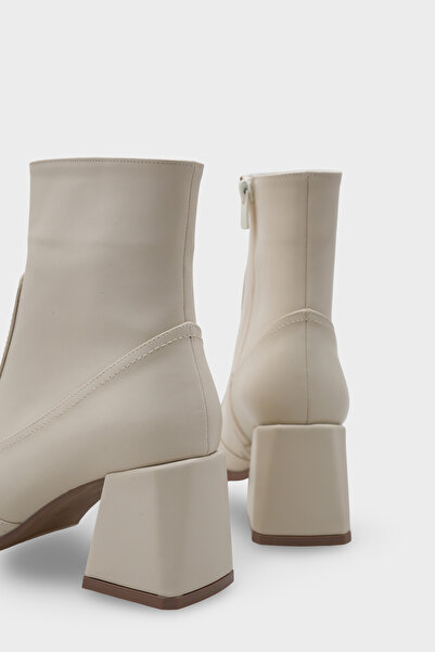 Capone Outfitters Anjela Küt Burunlu Yandan Fermuarlı Kadın Bot