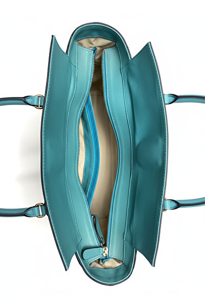 Deriderim حقيبة كتف نسائية من الجلد الفوشيا