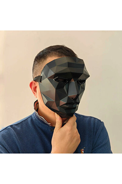 Choice Beige 1PC Halloween Cat Face Mask - Special Shape Party Mask, Holiday Cosplay, Festival Decoration,