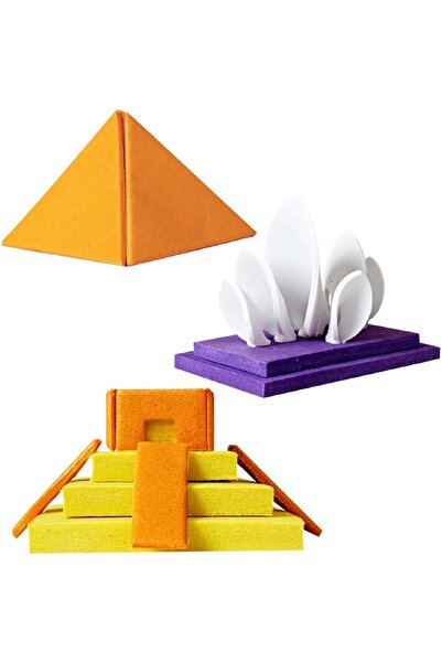 Imagimake Mapology - Monuments Around The World, 13 Miniature 3D Puzzle Models (Kids)