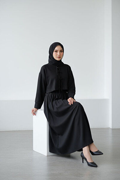 ENDAMIM Linen Skirt Set