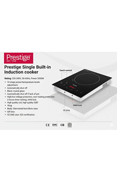 Prestige Single Built-In Induction Cooker