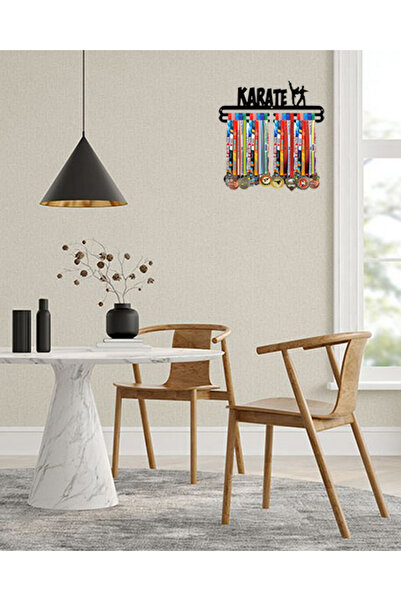 Serend KARATE Madalya Askılığı, Madalya Askısı, Duvara Monte Madalya Tutucu, ...