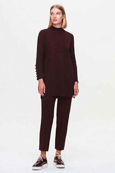 Genel Markalar Missdalida Dar Paça Triko Pantolon