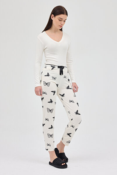Rays Γυναικεία πιτζάμα με λευκό σχέδιο 4541
