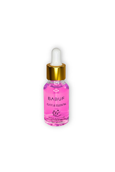 BABUF Cuticle Oil - Rose - 15 ml