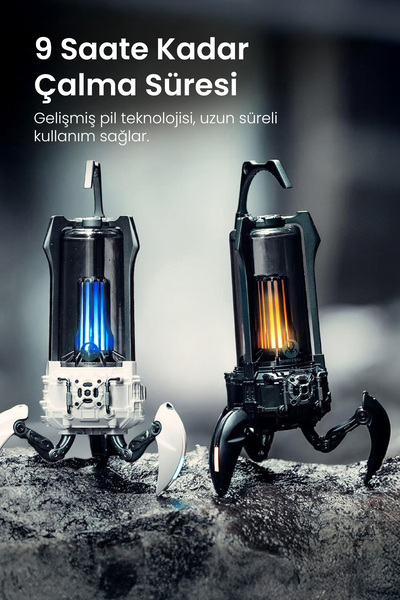Gravastar Süpernova Siyah Led Işıklı 25w Bluetooth Hoparlör