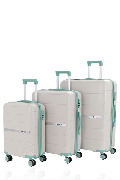 MÇS Üçlü Polipropilen Valiz Seti V366