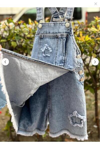 RAPAPA Escabel Kız Çocuk Bahçıvan Şort Etek Slopet 25197