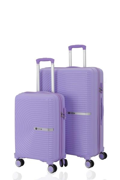 MÇS Mçs Polipropilen 2'li Valiz Seti Büyük & Kabin V374