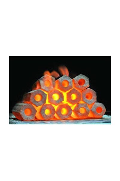 FORTE Briket Şok Sıkıştırmalı Sönmeyen Mangal Kömürü 10 Kg