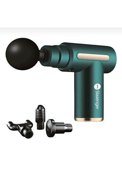 Slazenger Kablosuz Sporcu Masaj Tabancası 4 Başlıklı