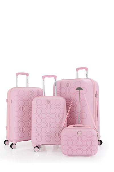 MÇS Mçs Polipropilen 4'lü Valiz Seti V376