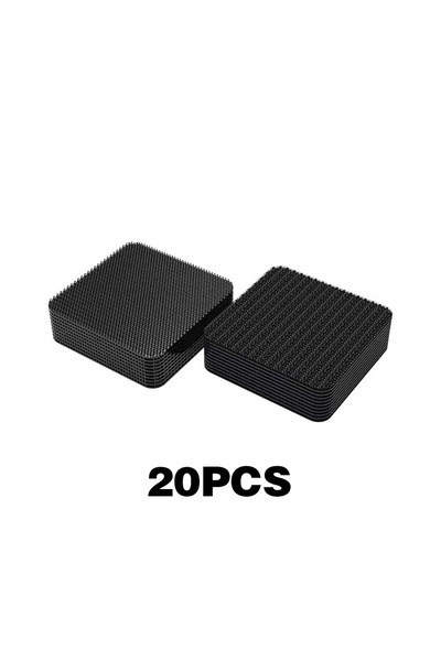 Choice 20 قطعة من شريط تثبيت سجادة السيارة ومشبك تثبيت عالمي لسجادة الأرضية و...