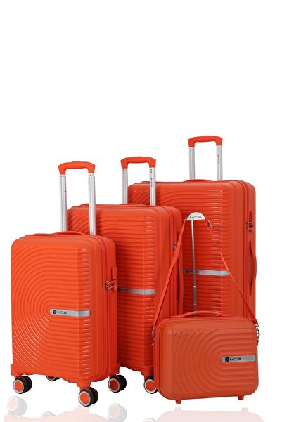 MÇS Mçs Polipropilen 4'lü Valiz Seti V374