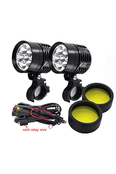 Choice مصابيح ضباب للدراجات النارية بدون فلاش 12000 لومن لدراجة BMW النارية م...