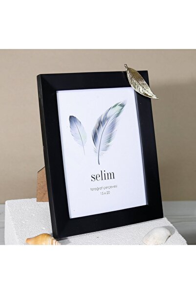 Selim Decor Leafy 15X 20 Frame Black Gold
