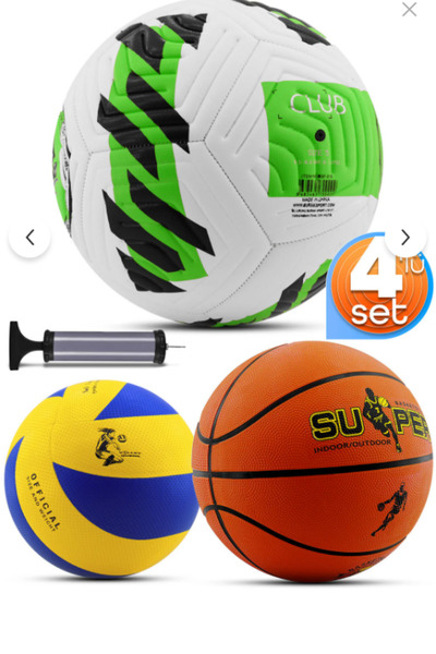 Hisar 4 Astarlı Sert Zemin Futbol Topu Halı Saha Topu Maç Topu 420gr