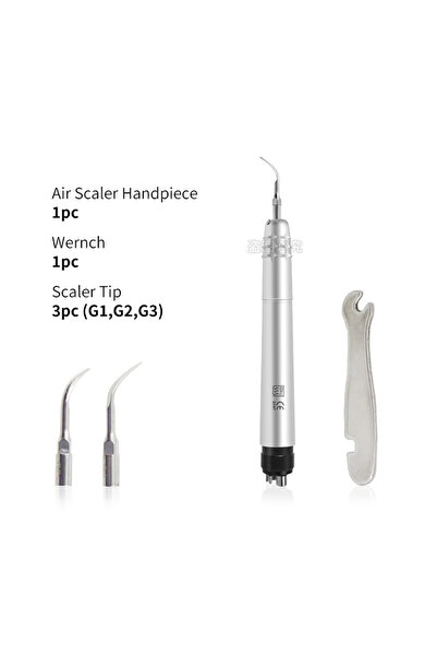 Choice جهاز تنظيف الأسنان بالموجات فوق الصوتية ذو 4 فتحات مع 3 رؤوس لتنظيف ال...