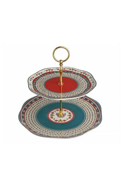 Lucky Art Liora 2 Katlı Kek Standı