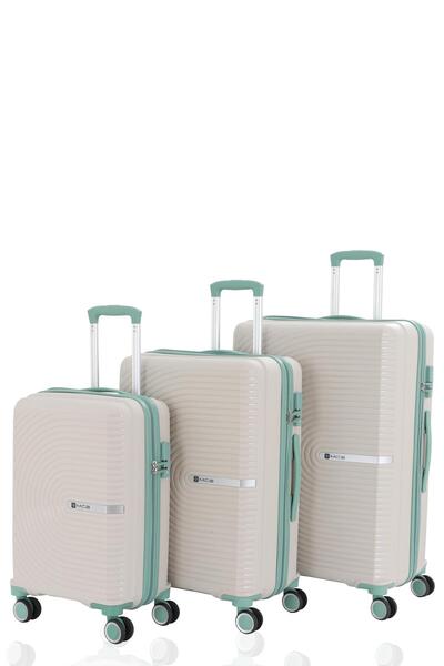 MÇS Mçs Üçlü Polipropilen Valiz Seti V374