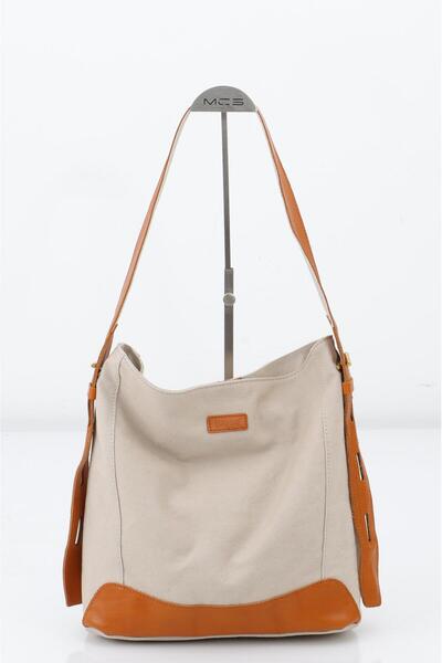 Baggaj Ko25222 Women's Shoulder Bag with Leather Trim
