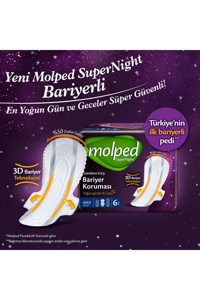 Molped Supernight Süper Gece Süper Avantaj Paketi 42 Adet