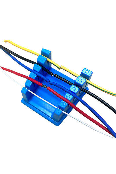 Choice8 D24041-Blue ABS Welding Wire Fixture Soldering Wire Holder Welding Cl...