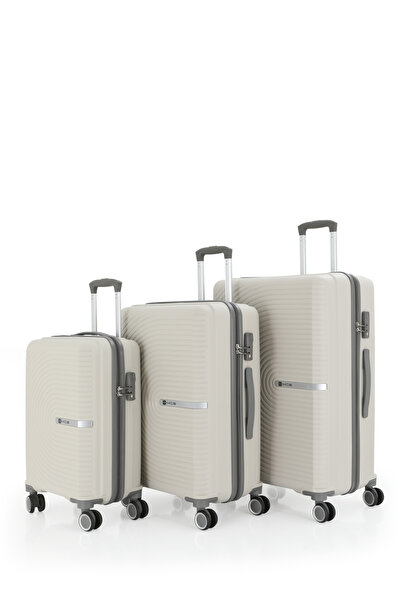 MÇS Mçs Üçlü Polipropilen Valiz Seti V374