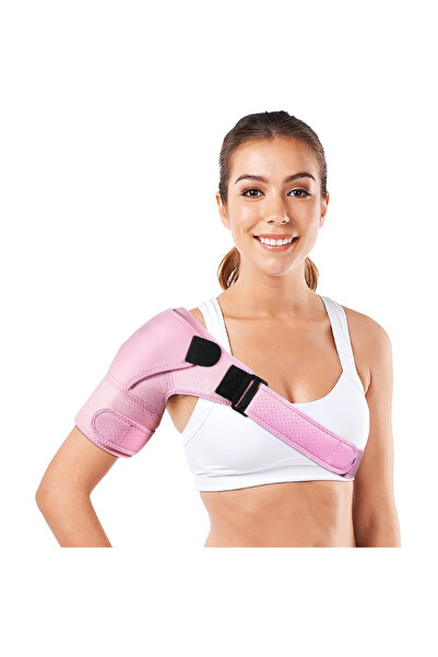 Choice M/L PINK Shoulder Brace for Men & Women, Torn Rotator Cuff, Tendonitis...