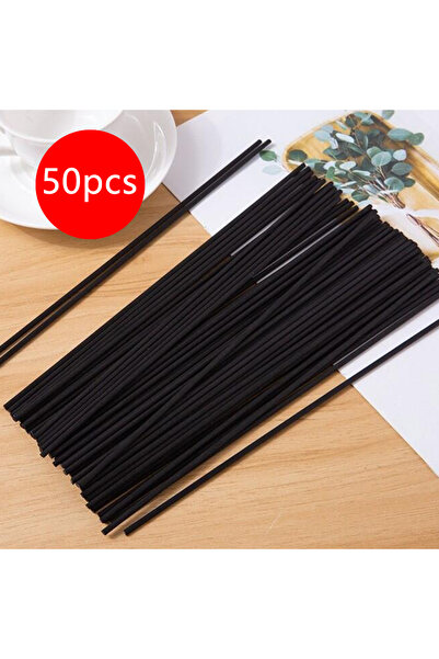 Choice 50pcs 10/50pcs aromatherapy sticks, diffuser sticks, black fragrance diffusing strips, long-lasting,