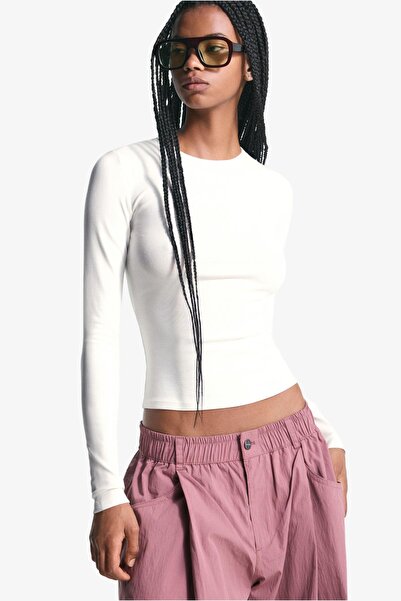 Bershka Uzun kollu tişört