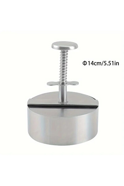 Choice 14cm 1PC Non-Stick Hamburger Patty Press,Cheeseburger Patty Maker Mold For Meat Beef Cheese Veggie,B